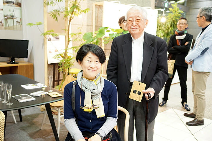 Design Atrium Tokyo 2015 -THE WORKSHOP-にて、安積朋子さんと島崎信先生