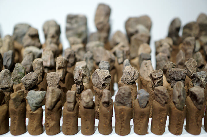 SHOWCASE“stands”にて、熊谷幸治さんの「八百万」