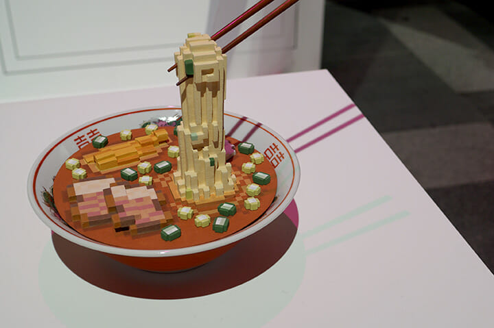 SHOWCASE“stands”にて、増田敏也さんの「Low pixel CG」