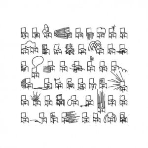 50 manga chairs（nendo）