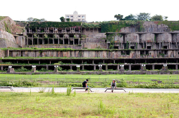 北沢地区工作工場群跡地広場、大間地区大間港広場　ストリートファニチャー (3)