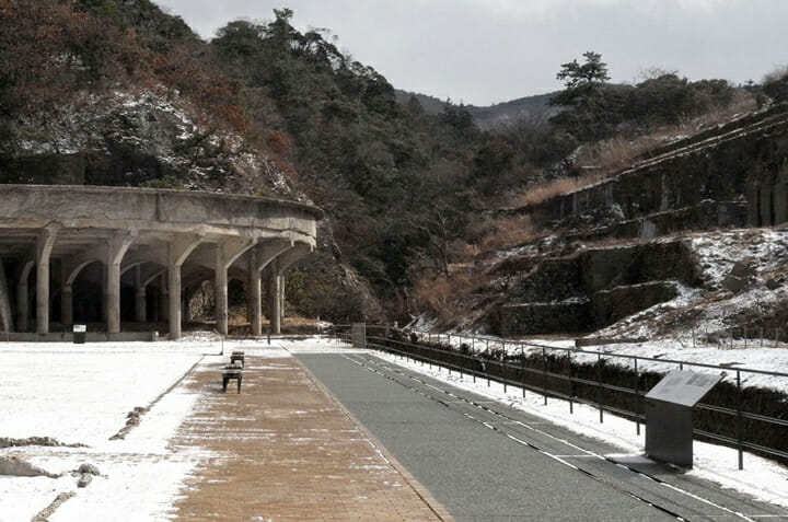 北沢地区工作工場群跡地広場、大間地区大間港広場　ストリートファニチャー (1)