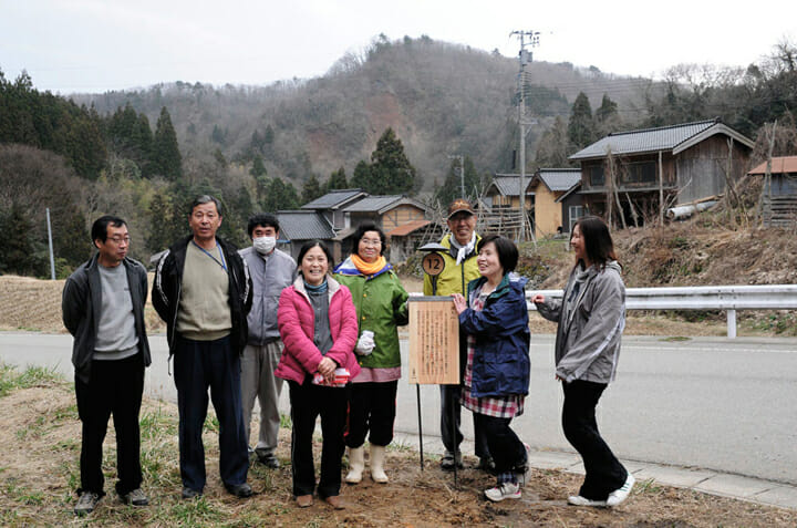 笹川集落案内サインと地域デザイン (7)