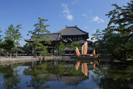 東大寺　蔡國強