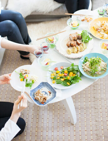 食べる、集う、もてなす