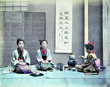 フランス国立ギメ東洋美術館・明治写真コレクション「茶のある暮らし」
