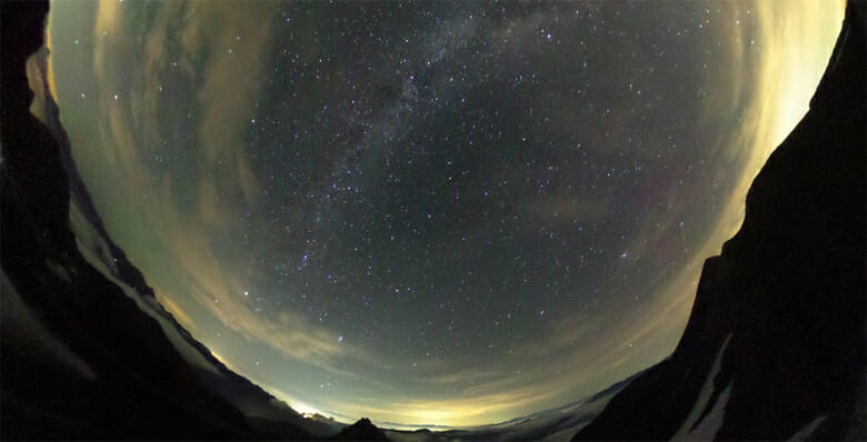 Milky Way from an Norikura Observatory / Katsuya Yamamoto / Mt. Marishiten-dake, Japan