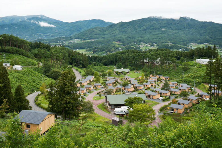 陸前高田の仮設住宅