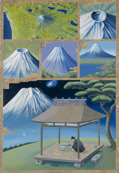 立石大河亞《ミクロ富士》1984年 森美術館蔵 ©Tiger TATEISHI