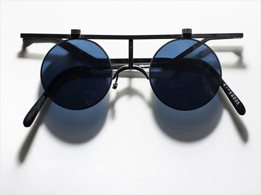 Jean-Michel Basquiat’s (1960-1988) Issey Miyake sunglasses.photographed by henry Leutwyler.