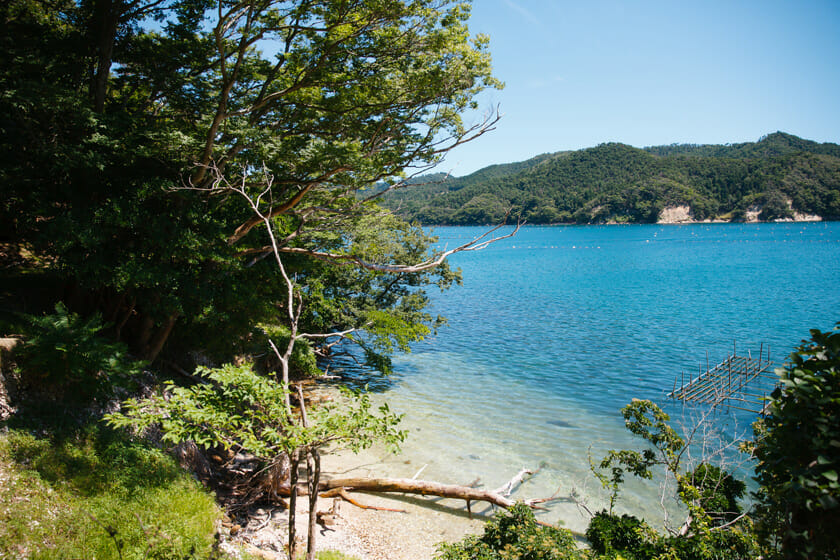 会場となる石巻市の牡鹿半島・荻浜の景色@Reborn-Art Festival