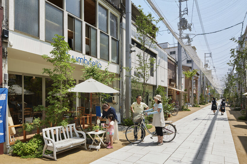 福山市アーケード改修プロジェクト「とおり町Street Garden」 (1)