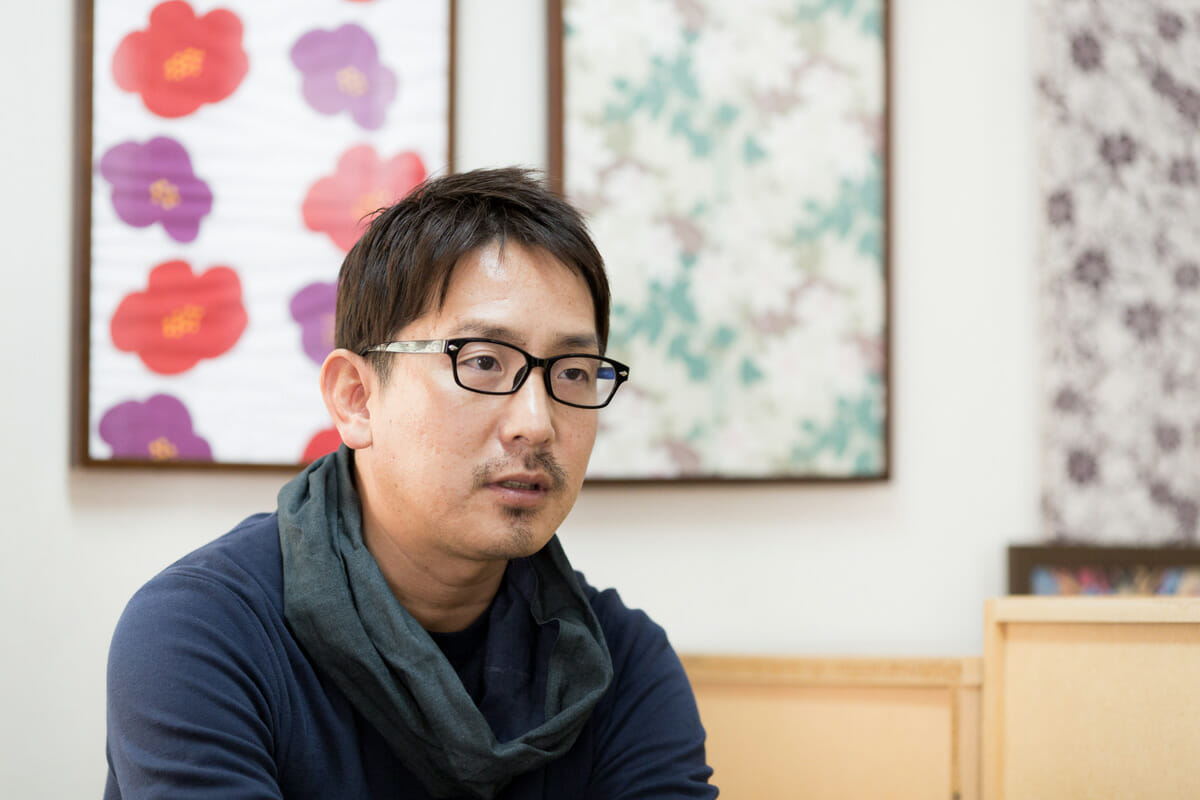 竹野染工株式会社 代表取締役・寺田尚志さん