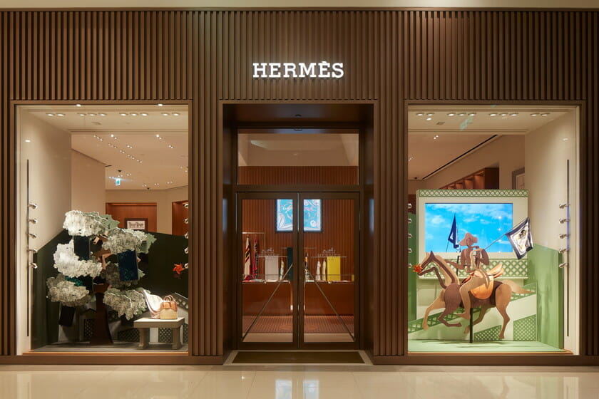 Hermès Taiwan 2017 Special Window Display