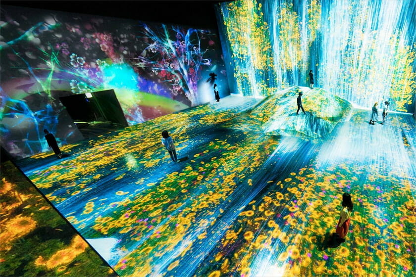 森ビルとチームラボによる、世界初のデジタルアートミュージアム「MORI Building DIGITAL ART MUSEUM: EPSON teamLab Borderless」が6月21日開業