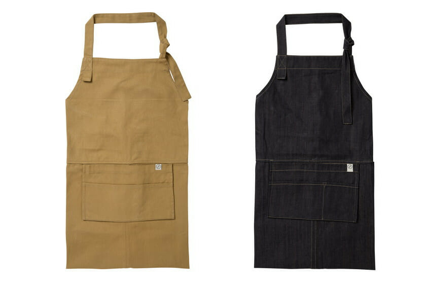 PACKABLE APRON（エスプレッソ、デニム）