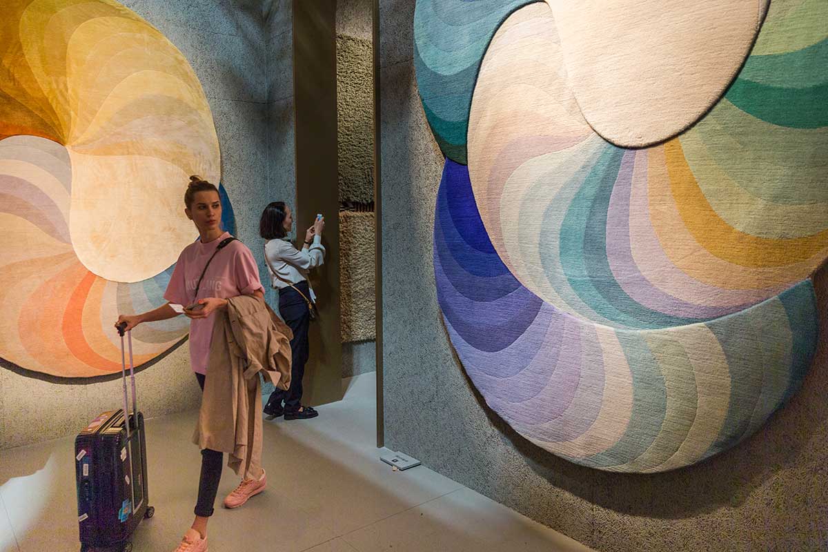 ミラノサローネ・アワードを受賞したラグブランドCC-Tapis、Photo:Courtesy Salone del Mobile.Milano/Luca Fiammenghi