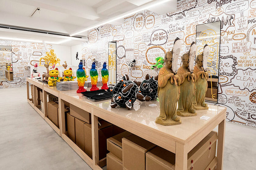 Installation view from “Xu Zhen Store”, 2018