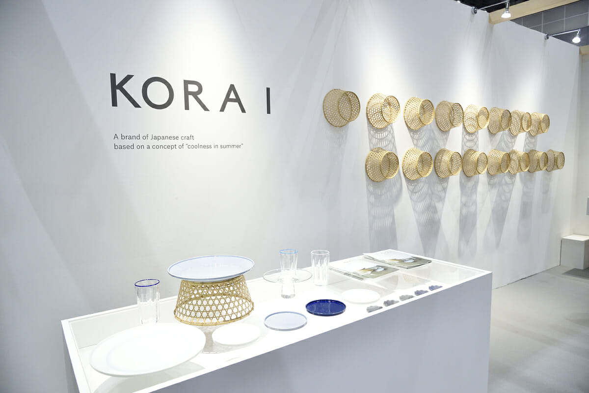 『KORAI』展示ブース