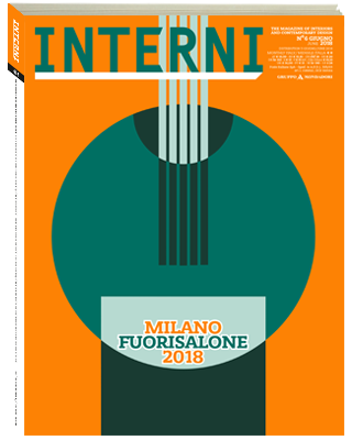 「INTERNI」　2018年フォーリサローネ特集号の表紙画像