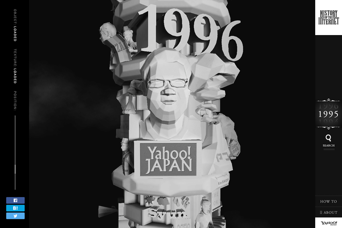Yahoo! JAPAN「HISTORY OF THE INTERNET ～インターネットの歴史～」 (1)