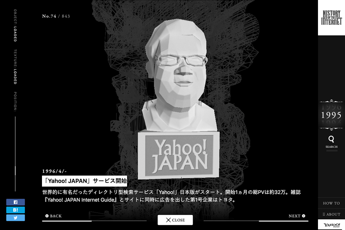 Yahoo! JAPAN「HISTORY OF THE INTERNET ～インターネットの歴史～」 (2)