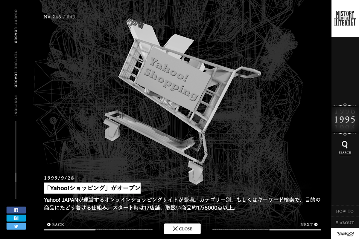 Yahoo! JAPAN「HISTORY OF THE INTERNET ～インターネットの歴史～」 (4)