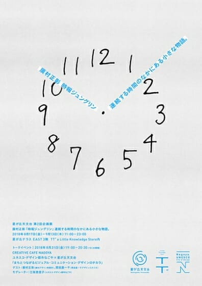 廣村正彰「時報ジュングリン」連続する時間のなかにある小さな物語。