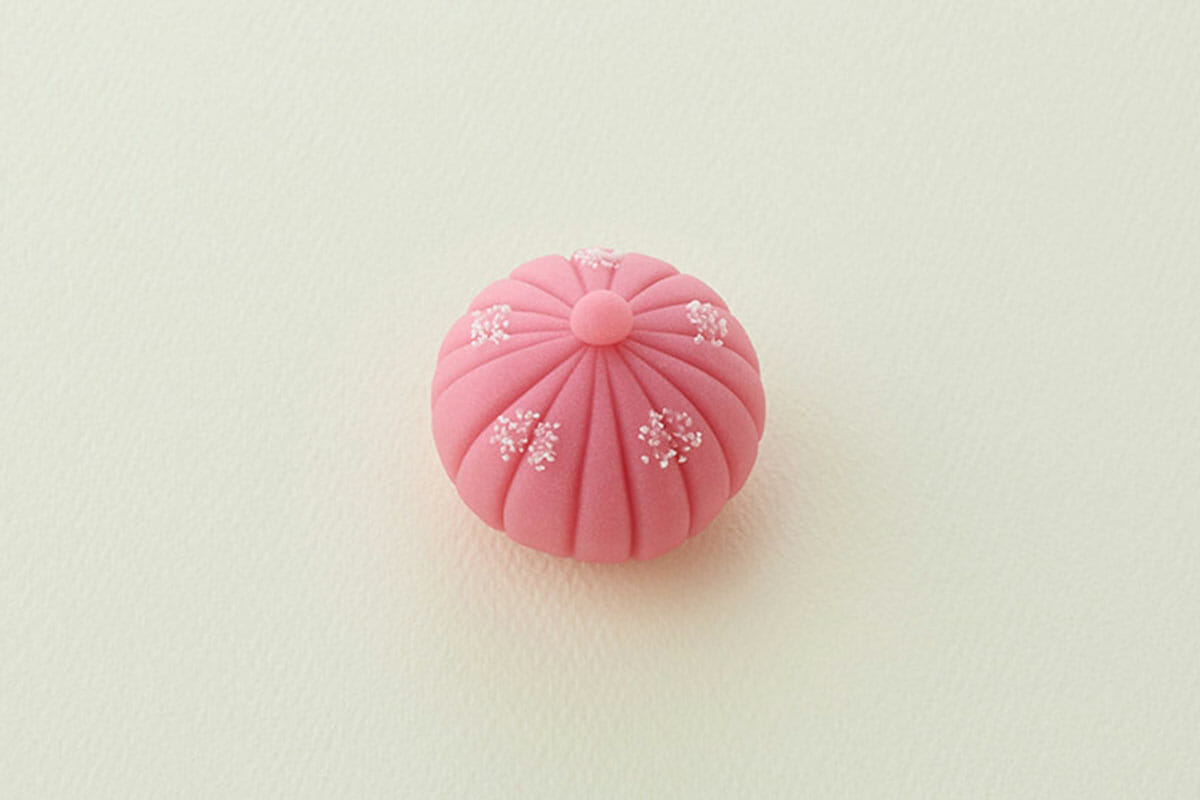 とらや季節の生菓子・羊羹製「菊の露」