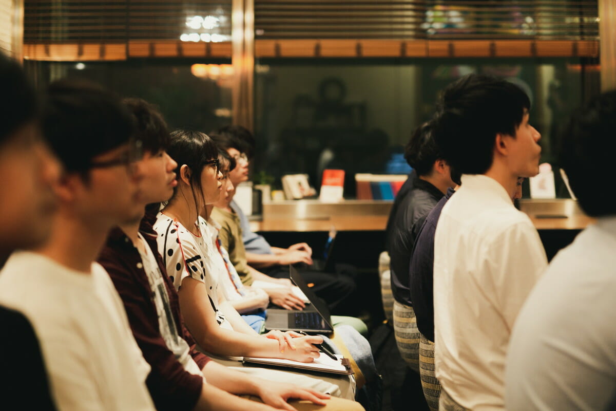 「nihonbashi β」ローンチイベントの会場の様子の画像