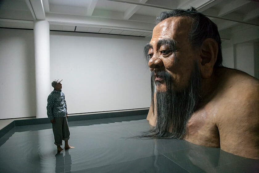 ジャン・ホァン〔張洹〕《Q Confucius No.2》2011 © Zhang Huan Studio　All Rights Reserved