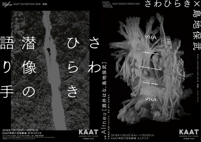 KAAT Exhibition 2018 -潜像- フライヤー