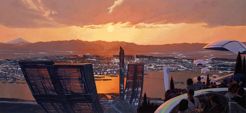 TOKYO 2040 © Syd Mead,Inc.