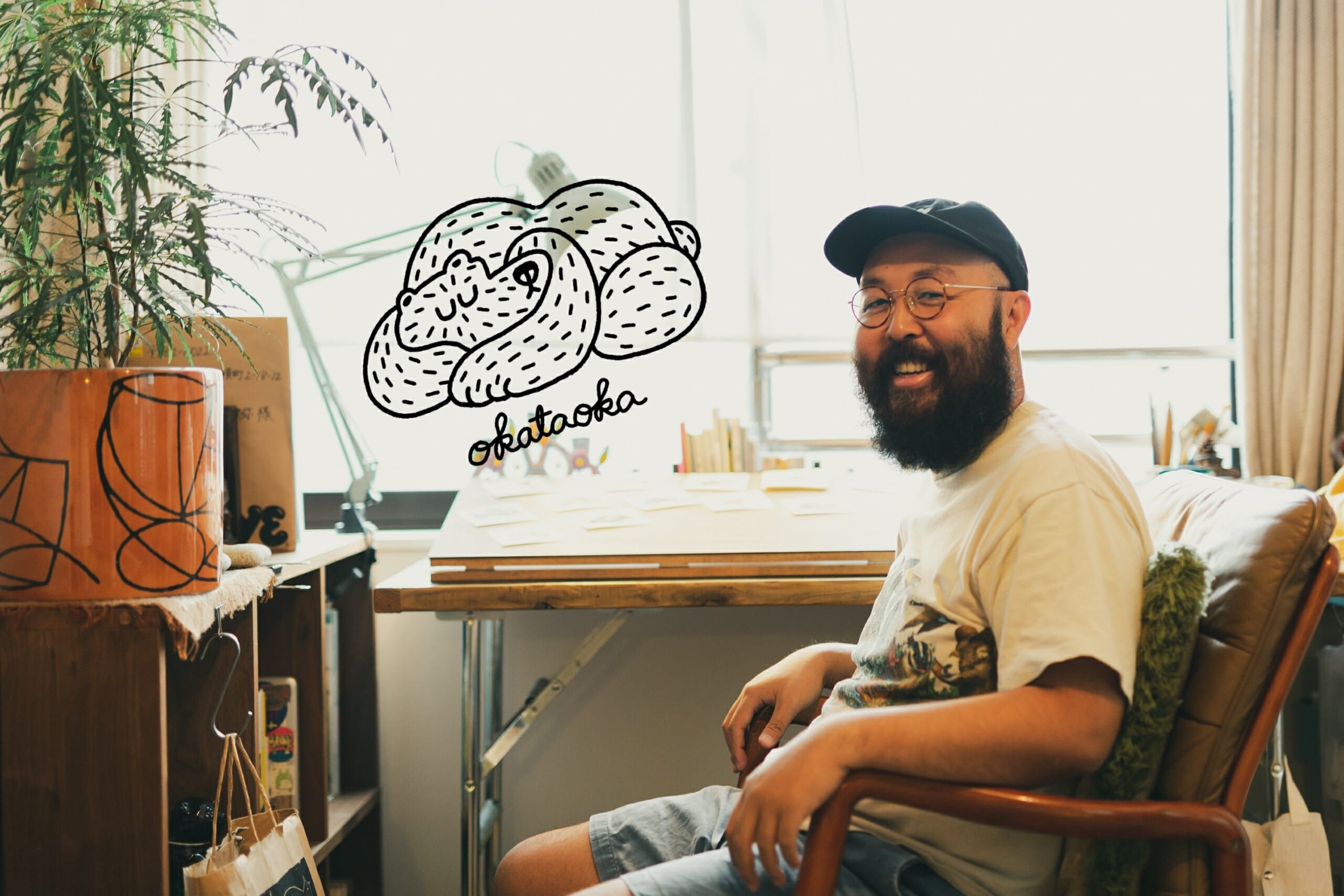 背伸びはしない けれどマイペースすぎない 優しいまなざしで動物を表現するオカタオカのシームレスな活動 デザイン情報サイト Jdn