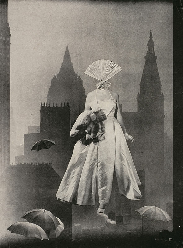 《夜間訪問》©Okanoue Toshiko, 東京国立近代美術館蔵