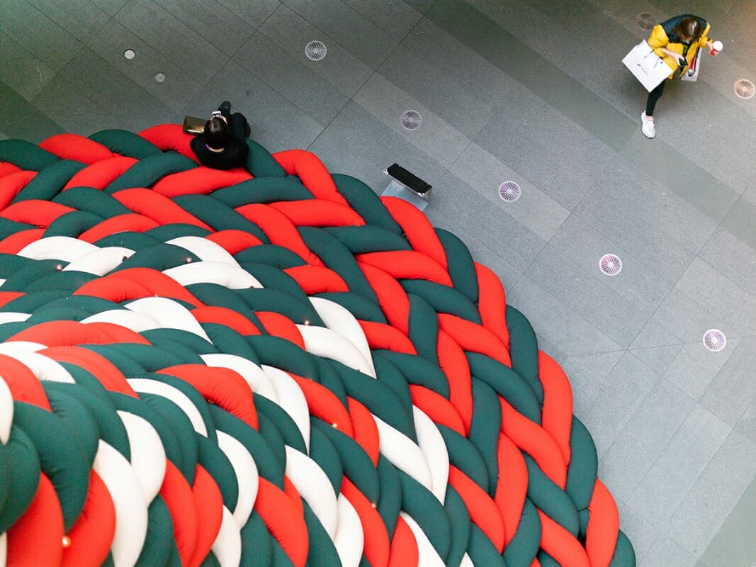 A Nap-able Christmas Tree Emerges in Roppongi Hills