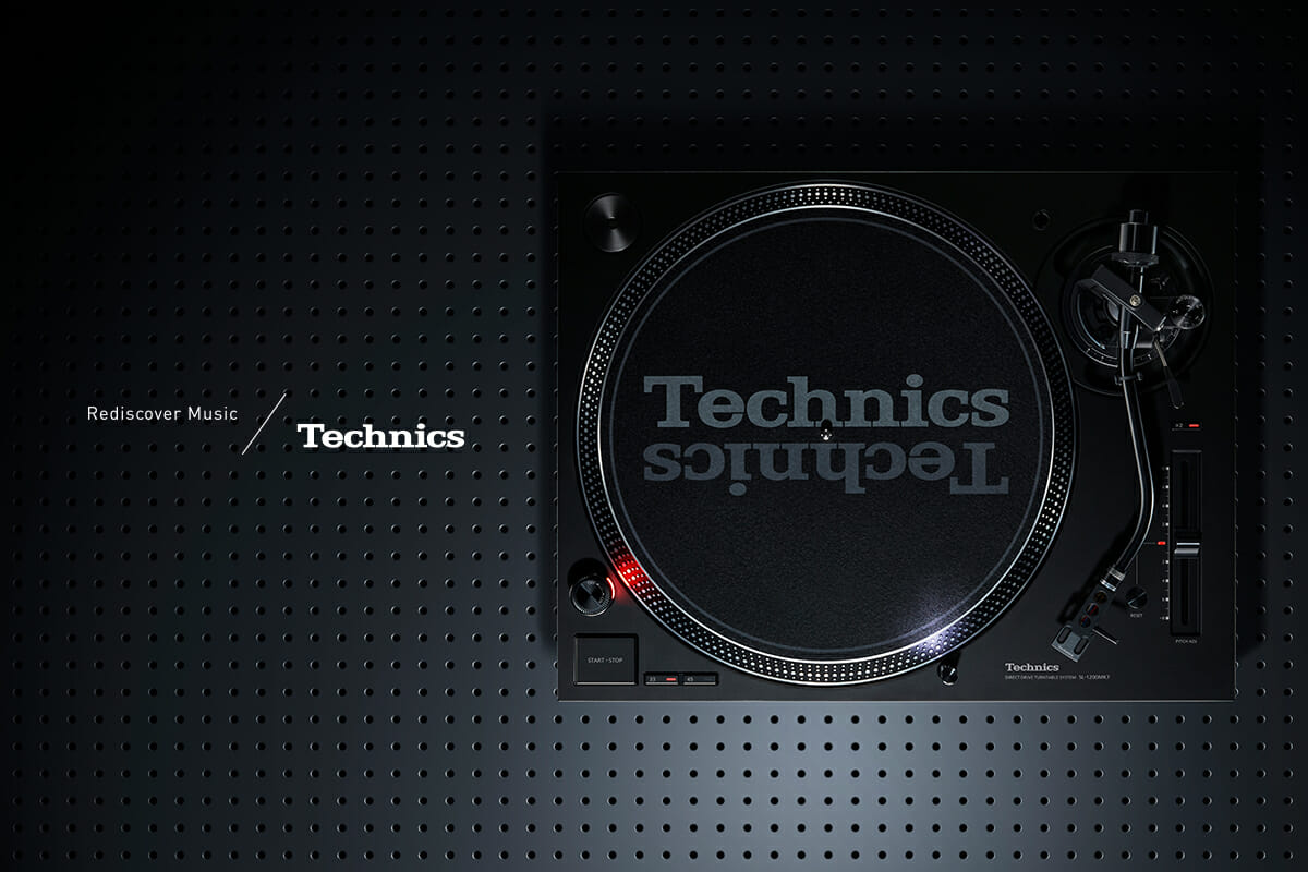 パナソニック Technics Sl 1200 Series ブランドサイト 広告事例 デザイン情報サイト Jdn