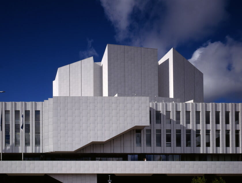 アルヴァ・アアルト《フィンランディア・ホール》1962-71年　ヘルシンキ（フィンランド） Finlandia, Concert Hall and Convential Centre, Helsinki, Alvar Aalto, 1962-1971　 ©Alvar Aalto Museum,photo: Rune Snellman