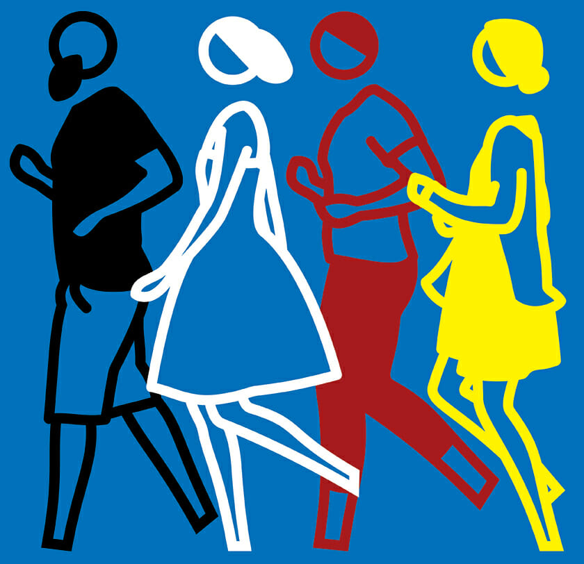 Julian Opie(ジュリアンオピー)SprintersParis,2024 Tokyo: Julian Opie | superfuture®