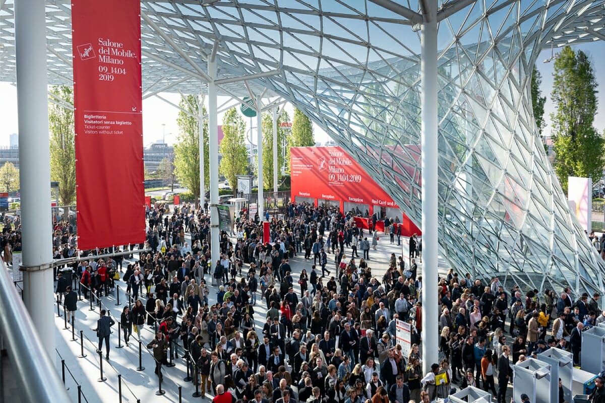 38万人を超える動員を記録した2019年のミラノサローネ、Photo:Courtesy Salone del Mobile.Milano/Alessandro Russotti