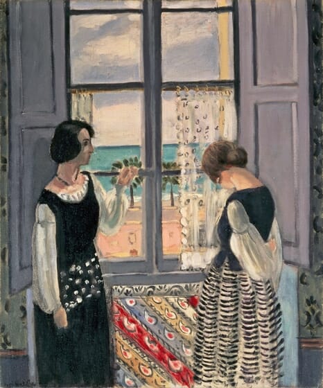 アンリ・マティス 《待つ》 1921-22年　油彩・キャンバス 61×50cm 愛知県美術館