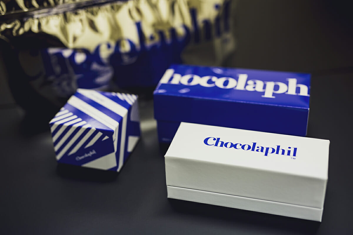 Chocolaphilのパッケージ