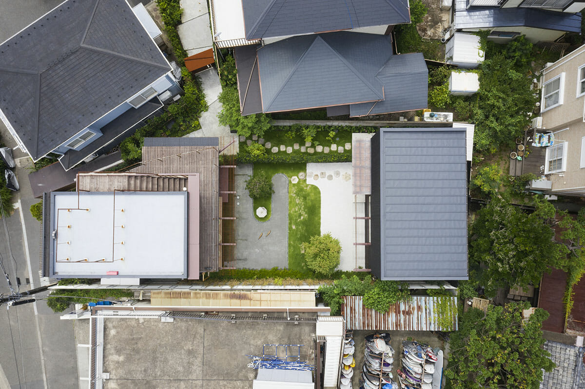 長谷の客間、隣の住まい (4)