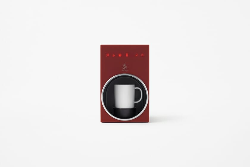 nendoがデザイン監修したカプセル式コーヒーメーカー「＆Drip」が12月6日より発売