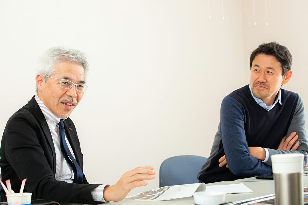 （写真左から）井ノ口清洋さん、坪井剛さん