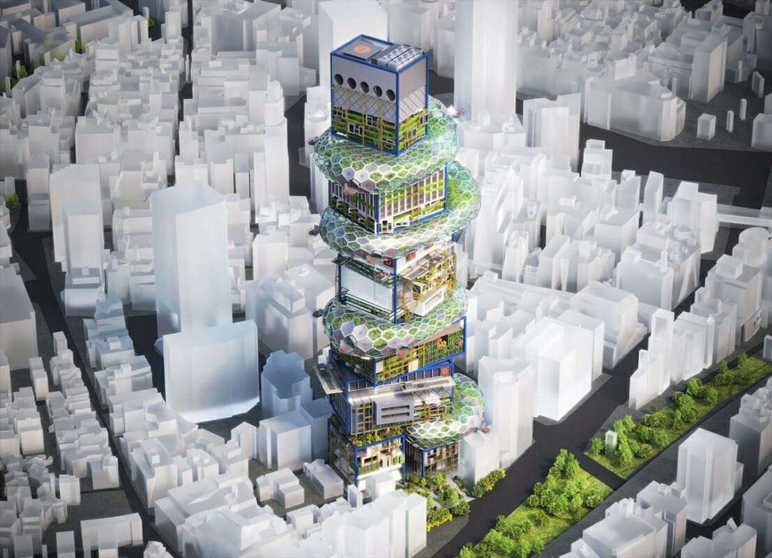 noizが垂直型スマートシティの構想を視覚化した「SHIBUYA HYPER CAST. 2 」を公開