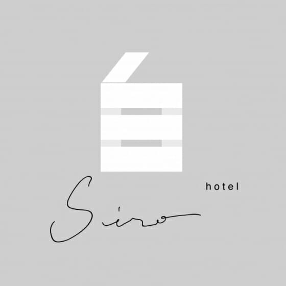 「hotel Siro」ロゴはKIGIが担当