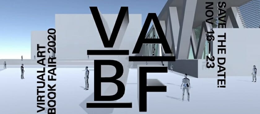 バーチャル空間でのアートブックフェア「VIRTUAL ART BOOK FAIR」が11月に開催