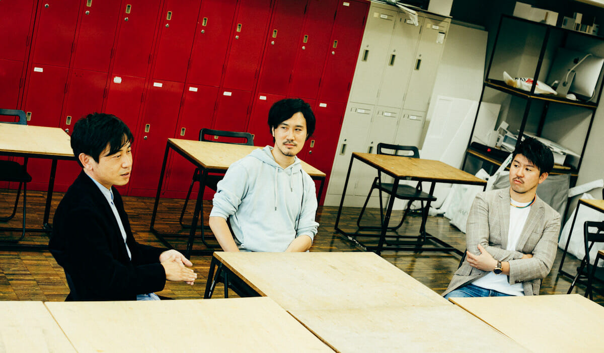 上川さん、大川原さん、西村さん