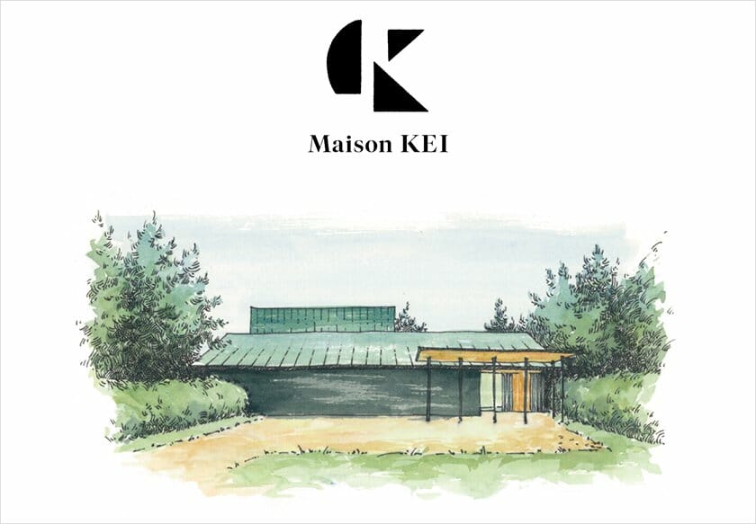 内藤廣が設計、とらや×Restaurant KEIのフレンチレストラン「Maison KEI」がオープン